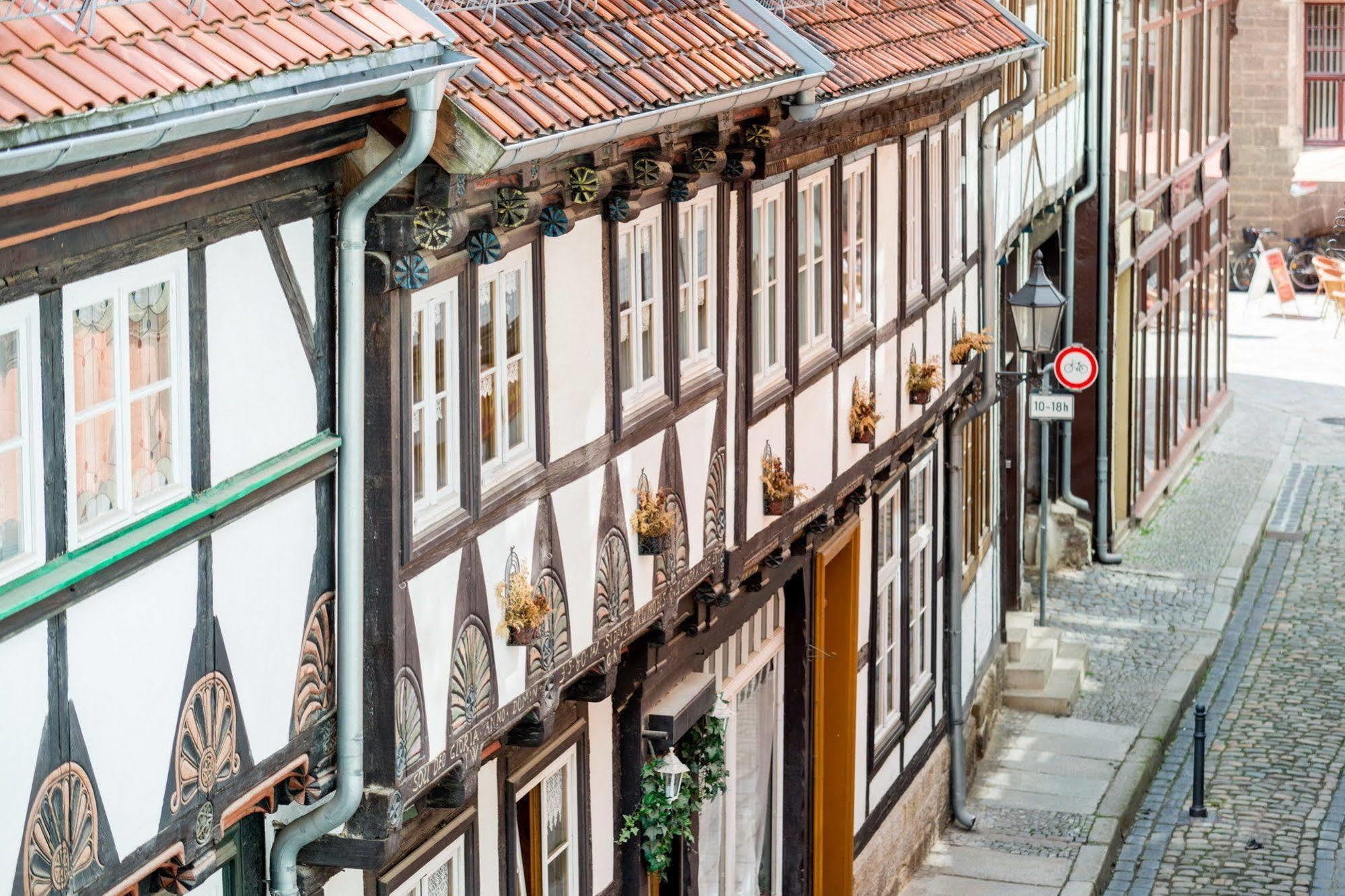 Apartmenthaus Im Stieg 奎德林堡 外观 照片
