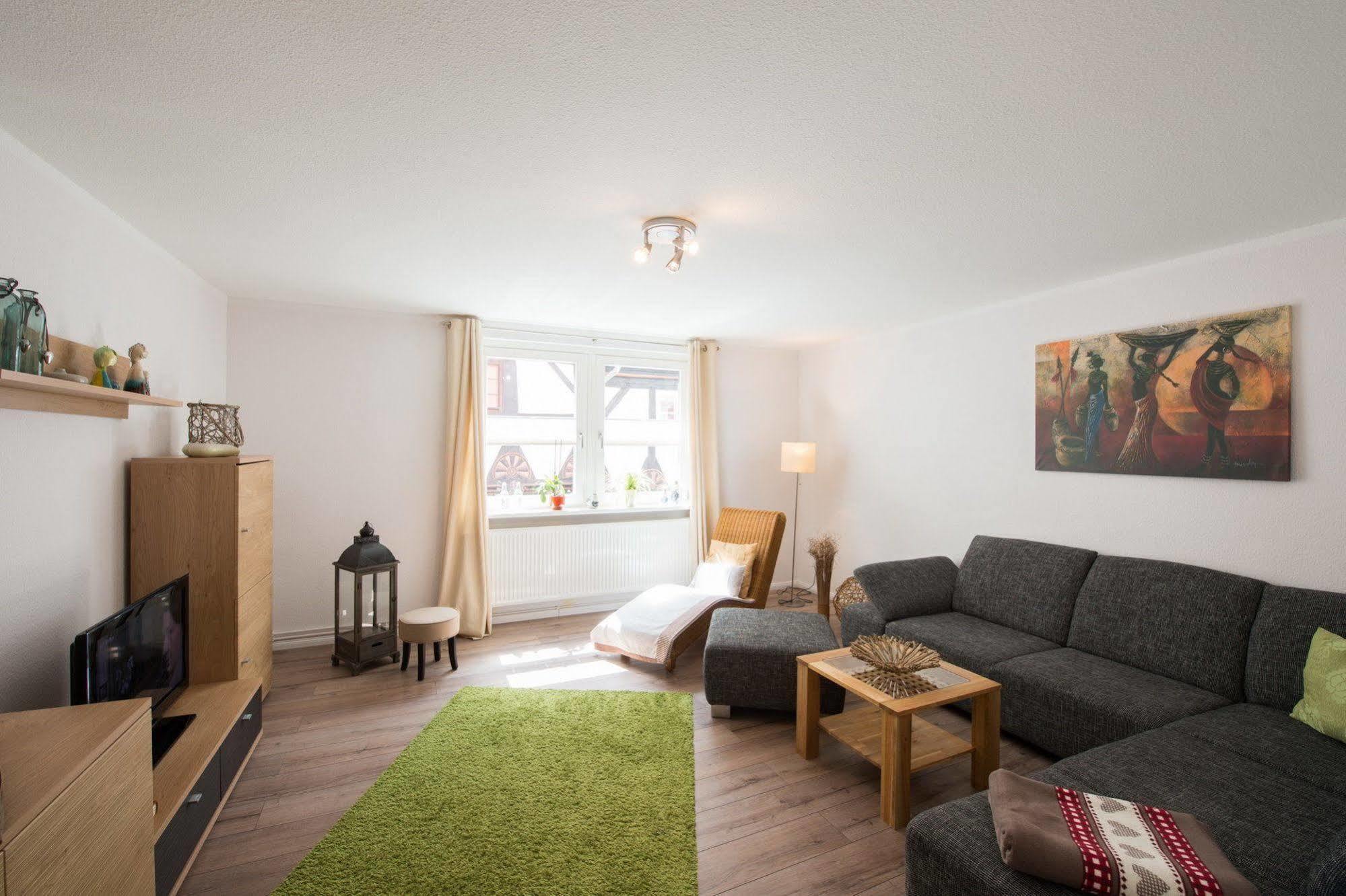 Apartmenthaus Im Stieg 奎德林堡 外观 照片