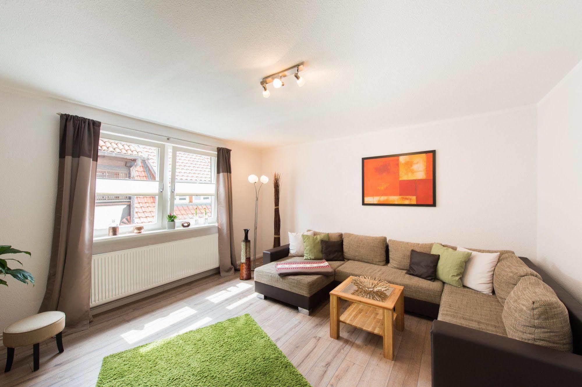 Apartmenthaus Im Stieg 奎德林堡 外观 照片