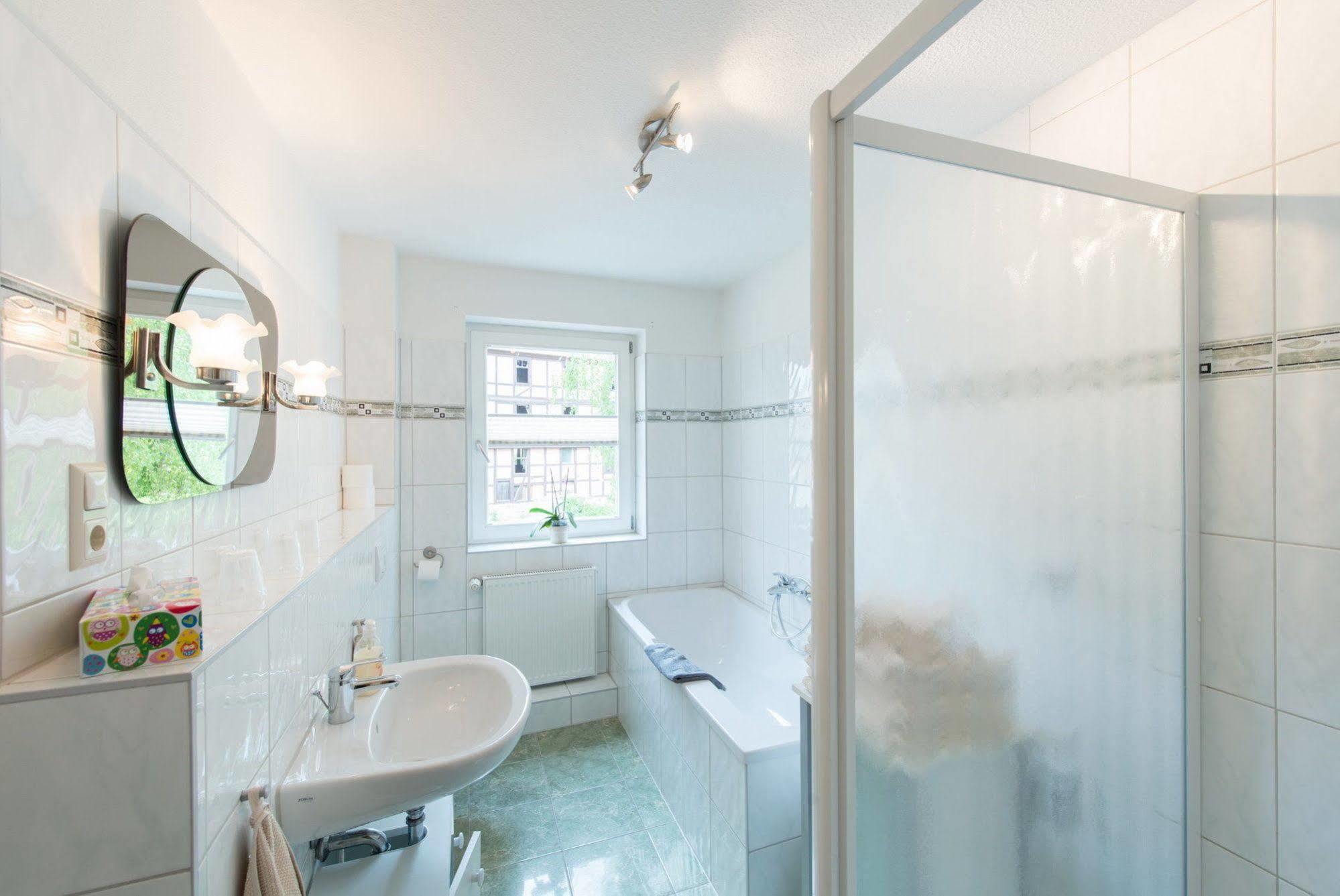 Apartmenthaus Im Stieg 奎德林堡 外观 照片