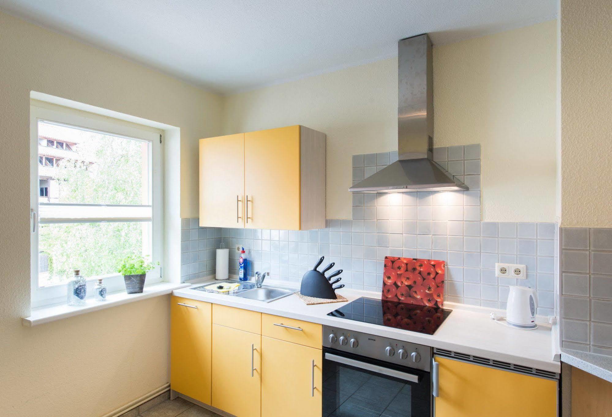 Apartmenthaus Im Stieg 奎德林堡 外观 照片